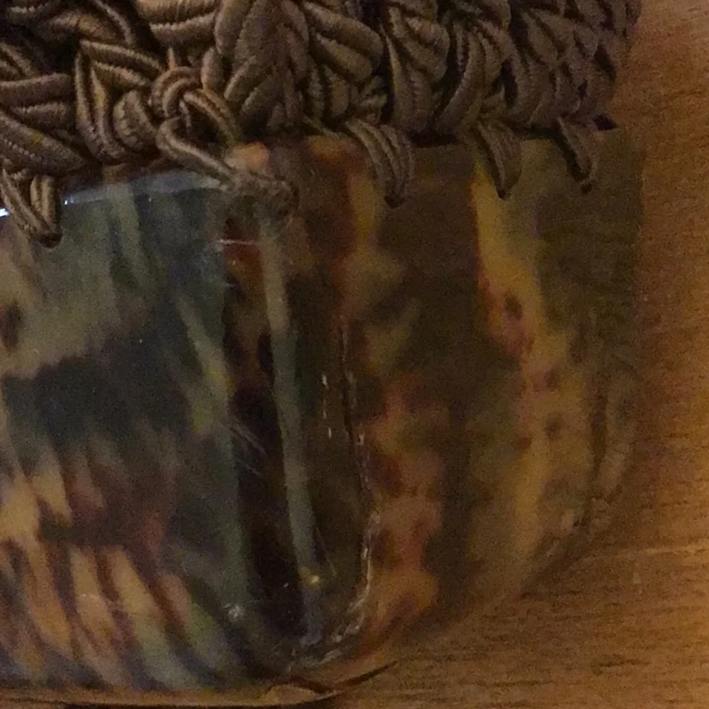 Carrie Forbes Brown Macrame Crochet Woven Tortoise Shell Backpack - Picture 11 of 12